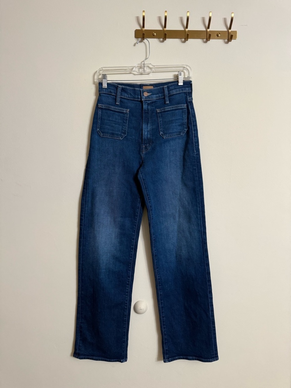 MOTHER Patch Pocket Rambler Zip Sneak These Boots Are Made For Walking Jeans 26